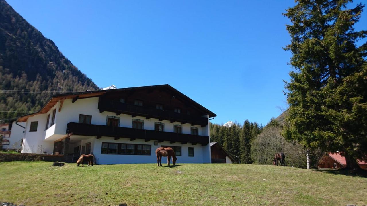 Pension Alpenrose Sankt Sigmund im Sellrain Exteriér fotografie