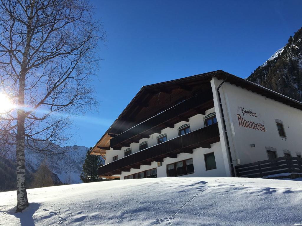 Pension Alpenrose Sankt Sigmund im Sellrain Exteriér fotografie
