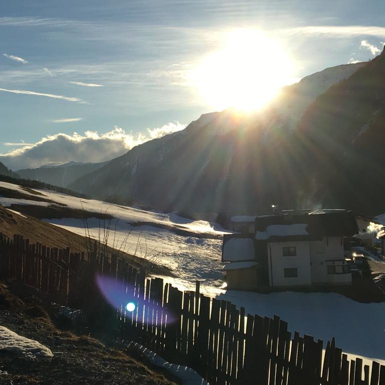 Pension Alpenrose Sankt Sigmund im Sellrain Exteriér fotografie